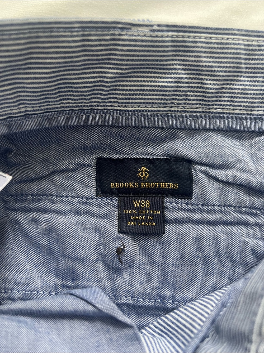 Brooks Brothers Light Blue Cotton Button-Down Shirt